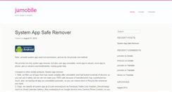 Desktop Screenshot of jumobile.com