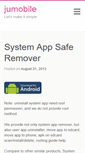 Mobile Screenshot of jumobile.com